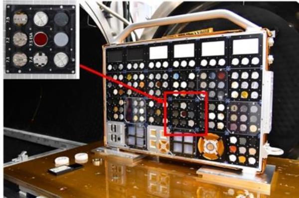 The Comat-designed SESAME module will hold the materials