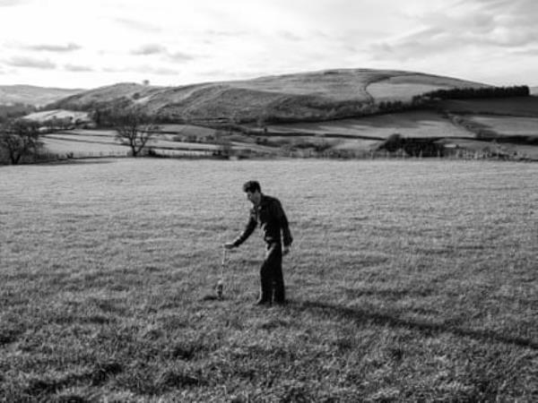 The hills of Rhiwgriafol farm.